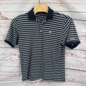 Masters Collection Golf Polo Shirt Mens Large‎ Striped Casual